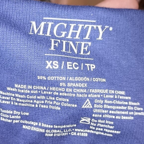 NEW Women's Claude Monet Graphic Tank Top - Navy Blue XS - Picture 7 of 8